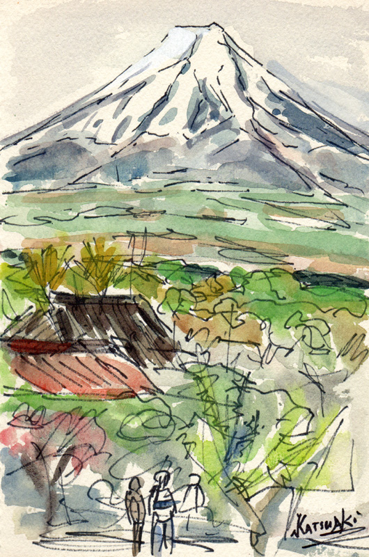 Mt Fuji from Oshino